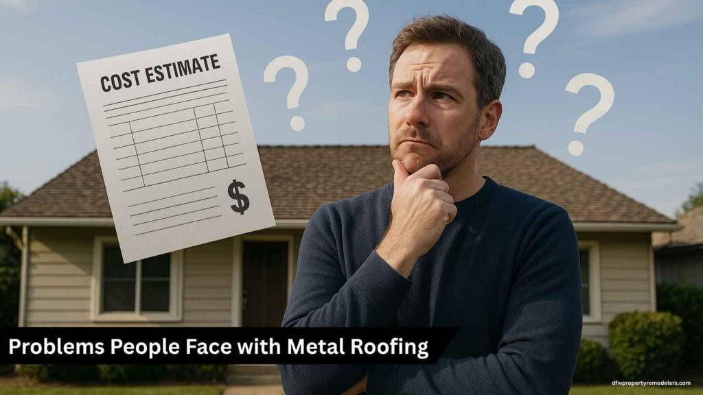 Problems People Face with Metal Roofing
