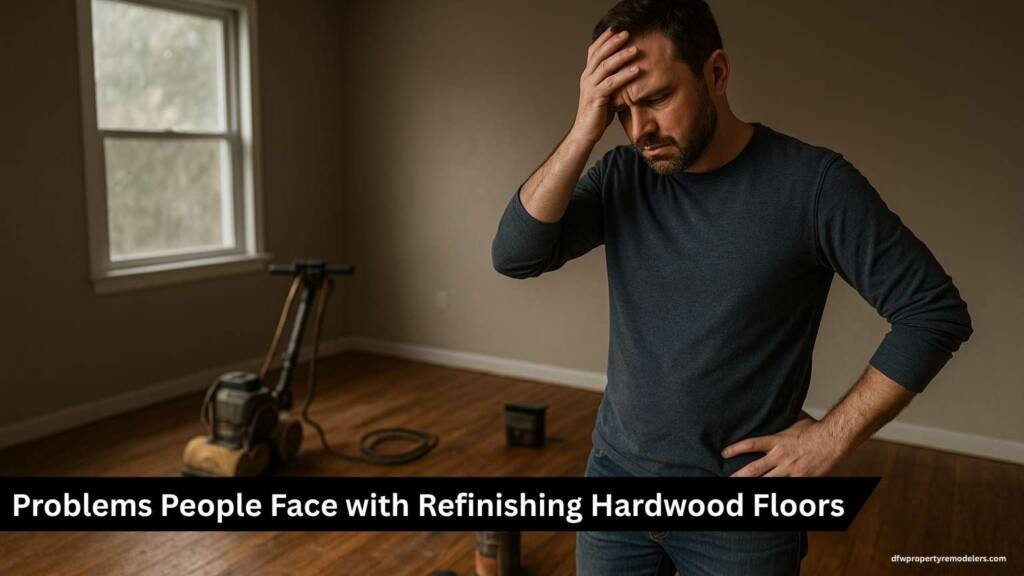Problems People Face with Refinishing Hardwood Floors