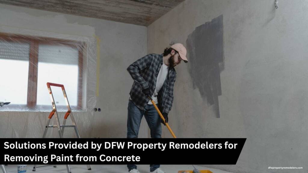 How to Remove Paint from the Concrete Floor Effectively Without Chemicals