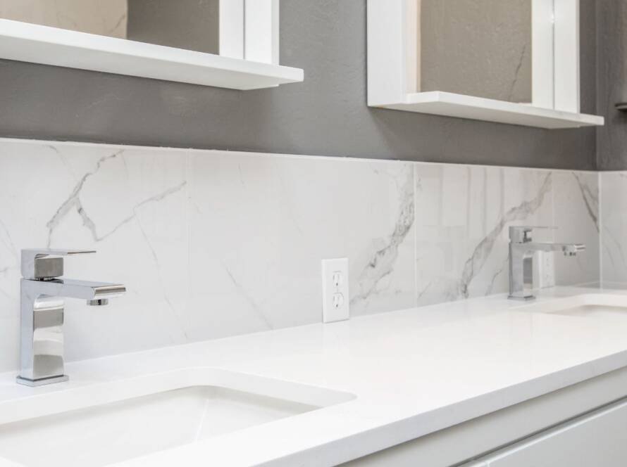 Vanity and sink replacement