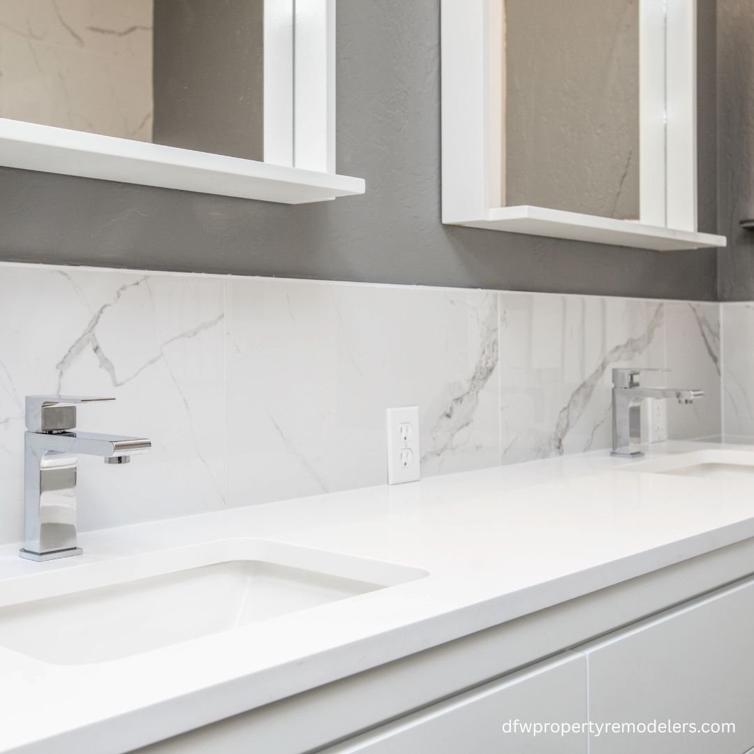 Vanity and sink replacement