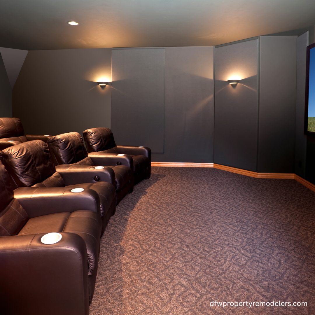 Home theater or entertainment room