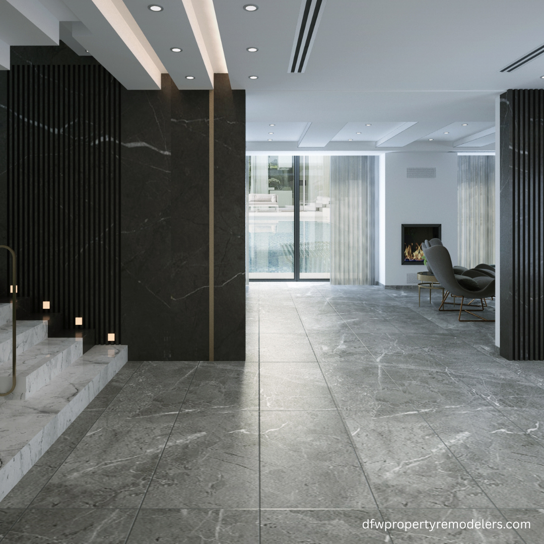 Tile flooring