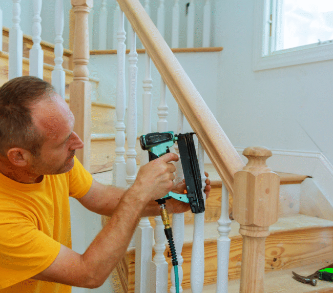 Railing and stair construction