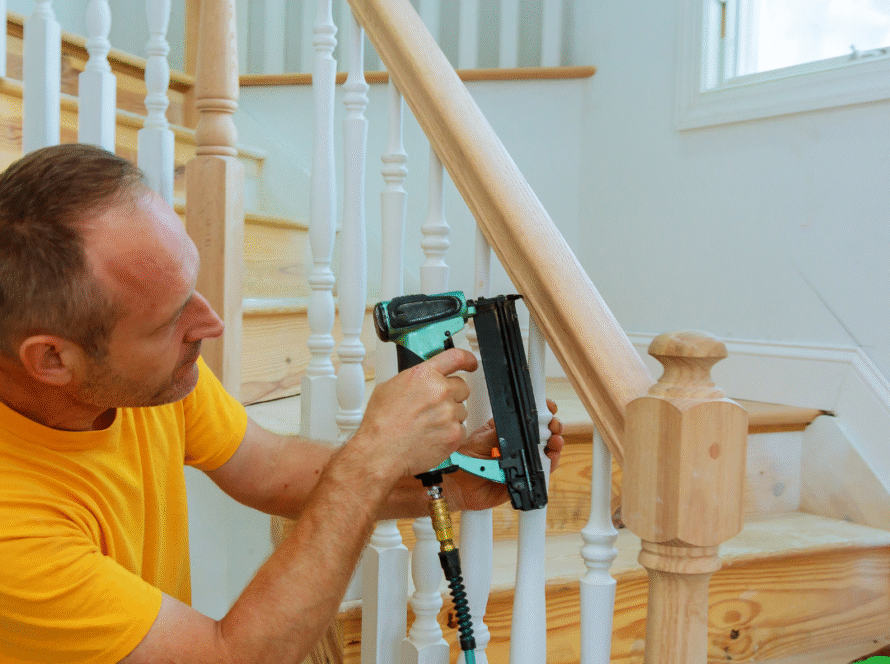 Railing and stair construction