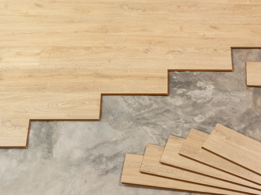 Vinyl and laminate flooring
