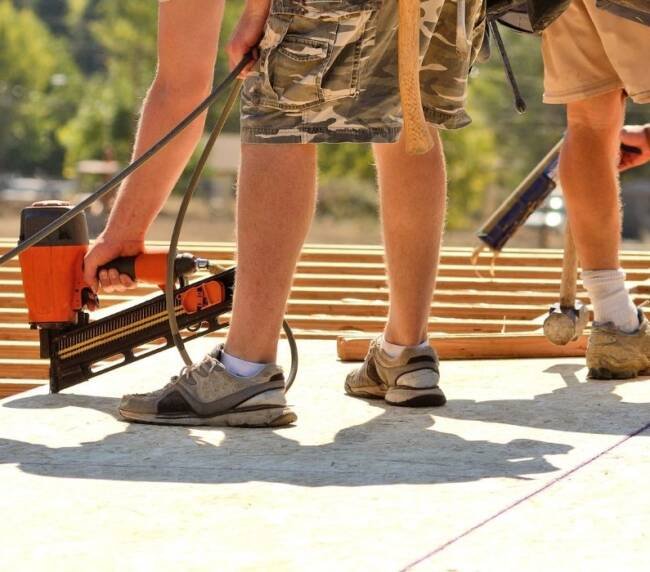 Floor leveling and subfloor repair