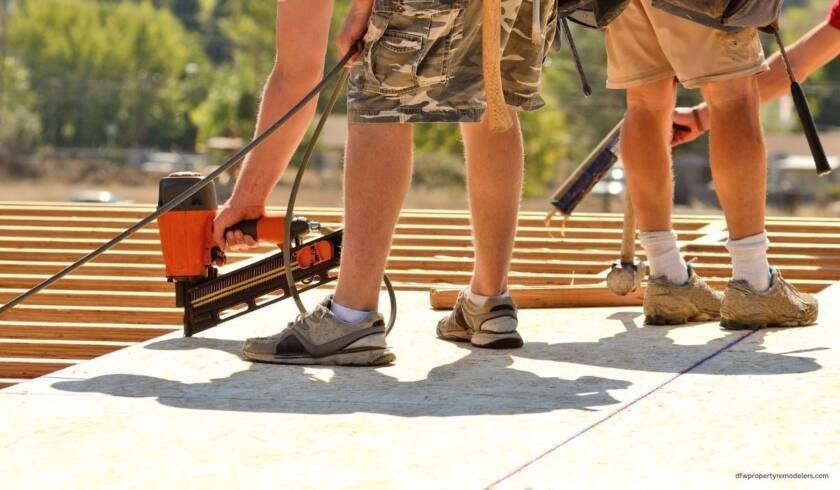Floor leveling and subfloor repair