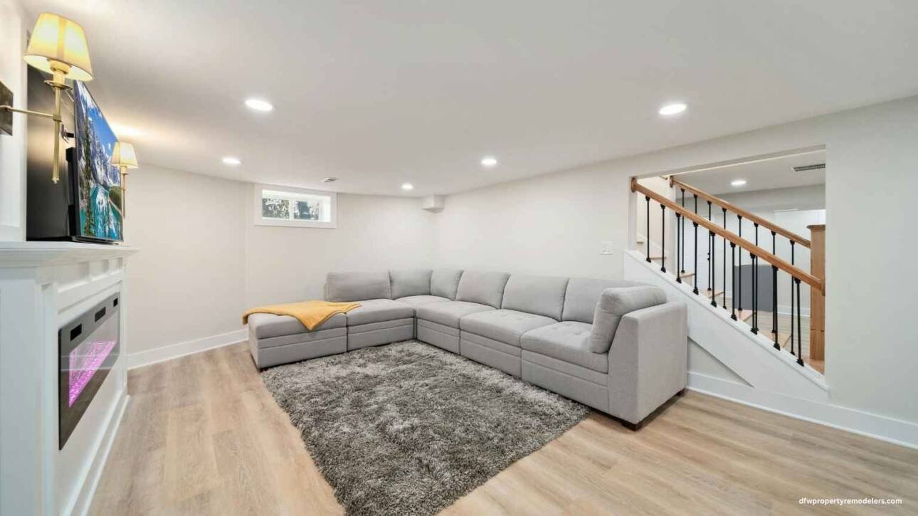 How the Cost to Finish Basement Varies Across DFW and What Affects It